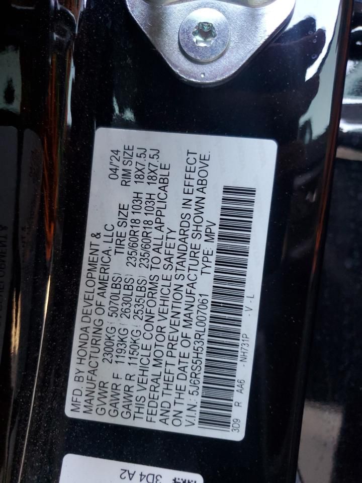 2024 Honda Cr-v Sport