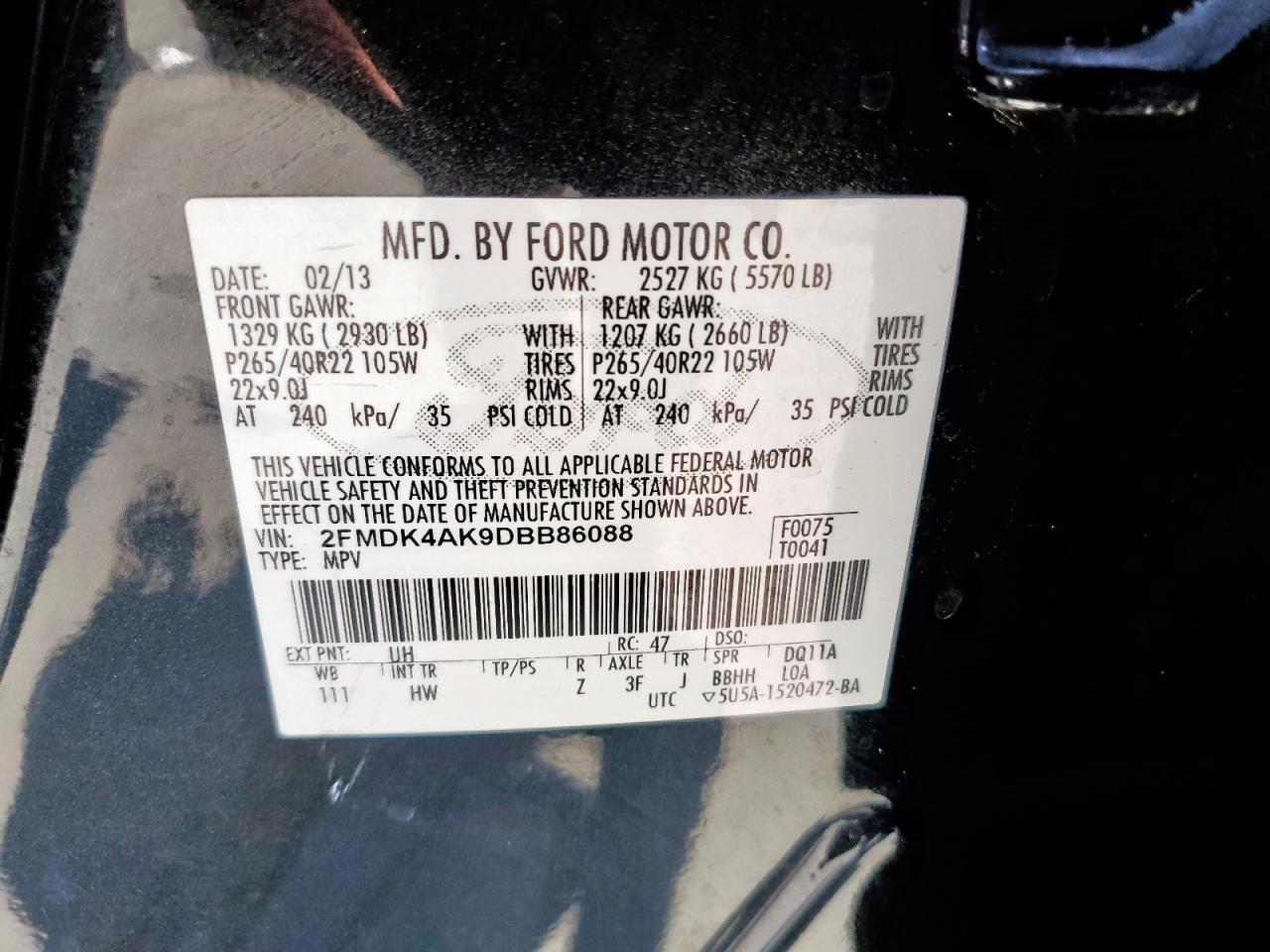 2013 Ford Edge Sport