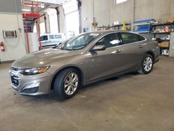 Chevrolet salvage cars for sale: 2020 Chevrolet Malibu lt