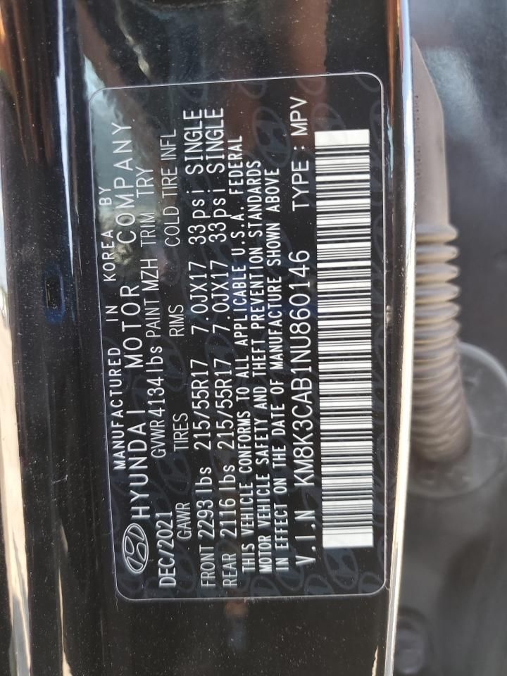 2022 Hyundai Kona sel