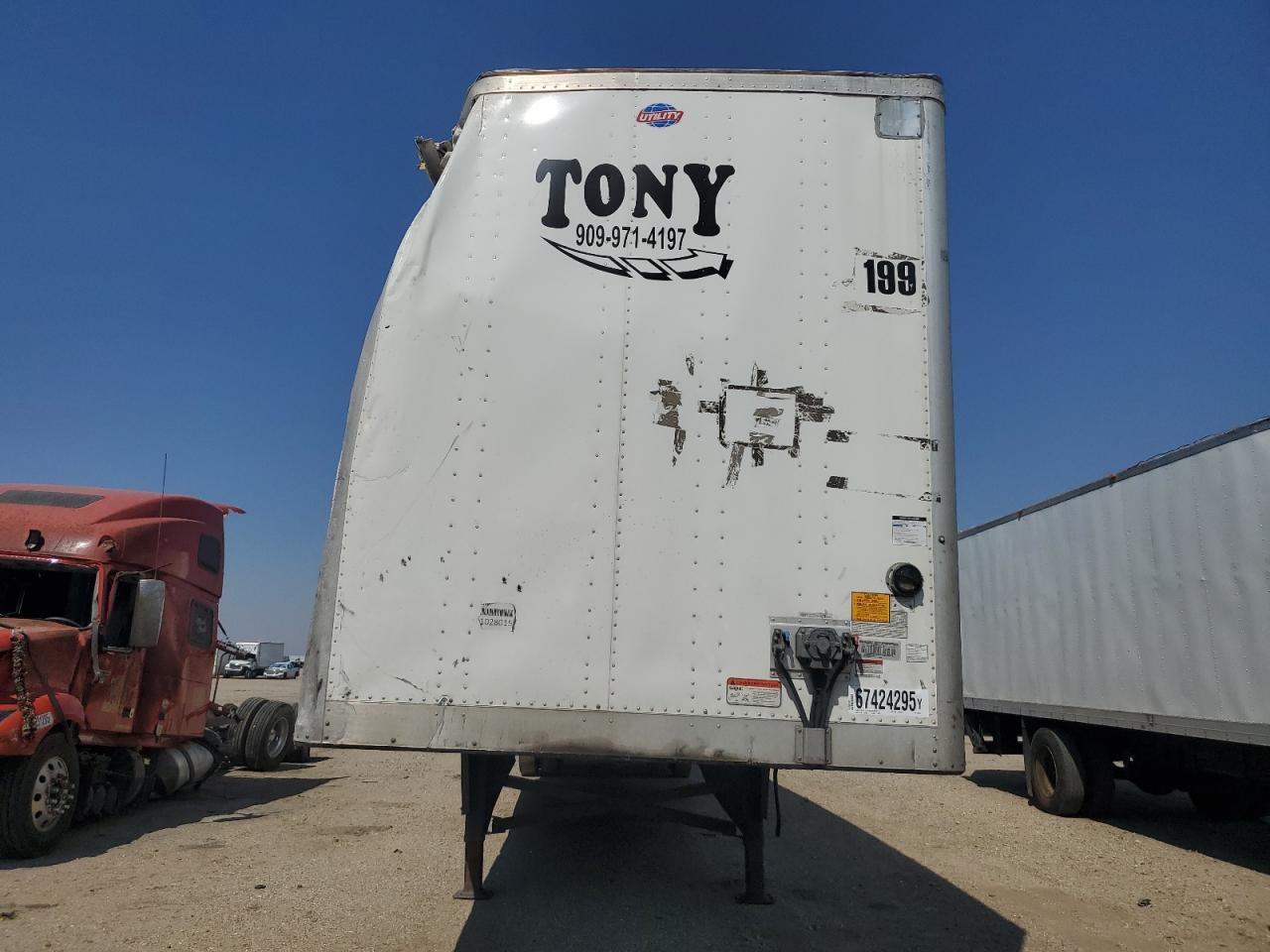 2024 Utility VS2DX DRY Van Trailer