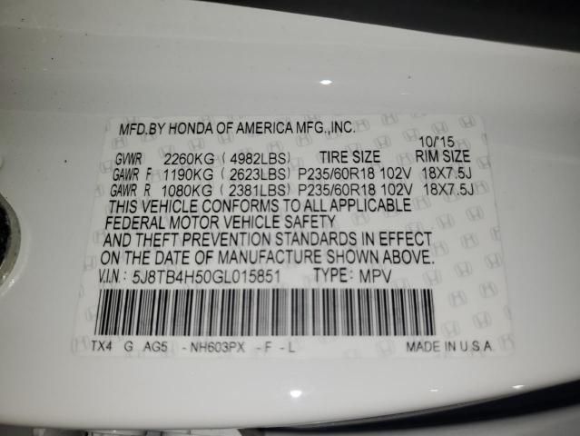 2016 Acura RDX Technology