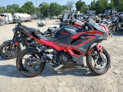 Vehiculos salvage en venta de Copart Cleveland: 2025 Kawasaki EX500
