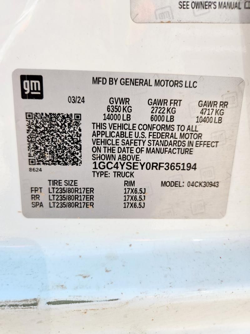 2024 Chevrolet Silverado K3500