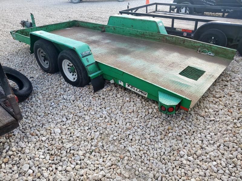 2011 Felling Tilt Deck Equipment Trailer