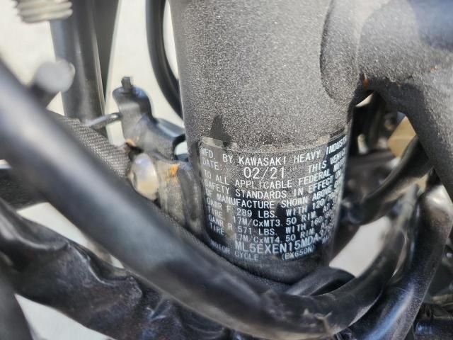 2021 Kawasaki EX650 N