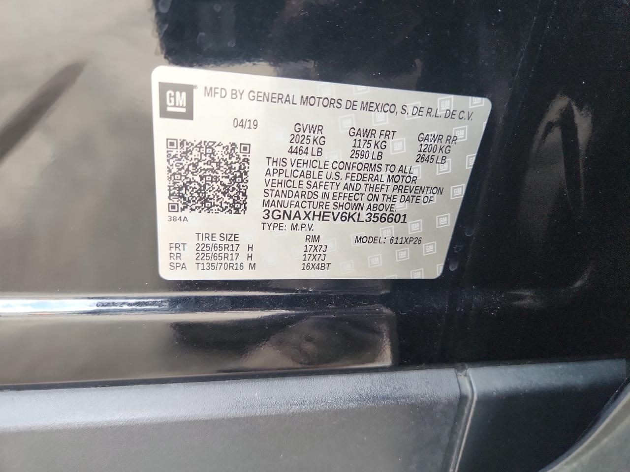 2019 Chevrolet Equinox ls