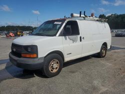 Salvage trucks for sale at Dunn, NC auction: 2006 Chevrolet Express G2500