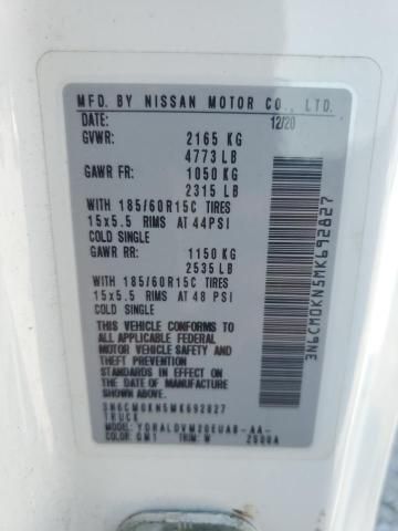2021 Nissan NV200 2.5S