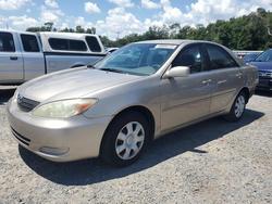 Vehiculos salvage en venta de Copart Riverview, FL: 2003 Toyota Camry le