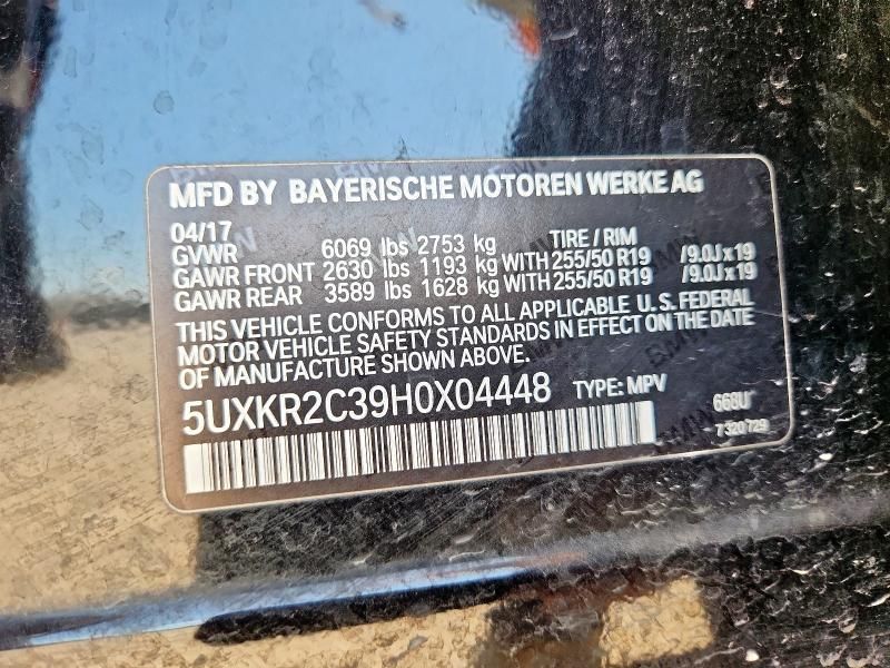 2017 BMW X5 SDRIVE35I