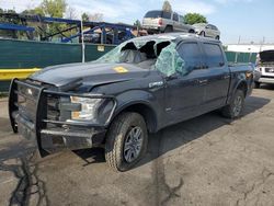 Salvage trucks for sale at Denver, CO auction: 2016 Ford F150 Supercrew