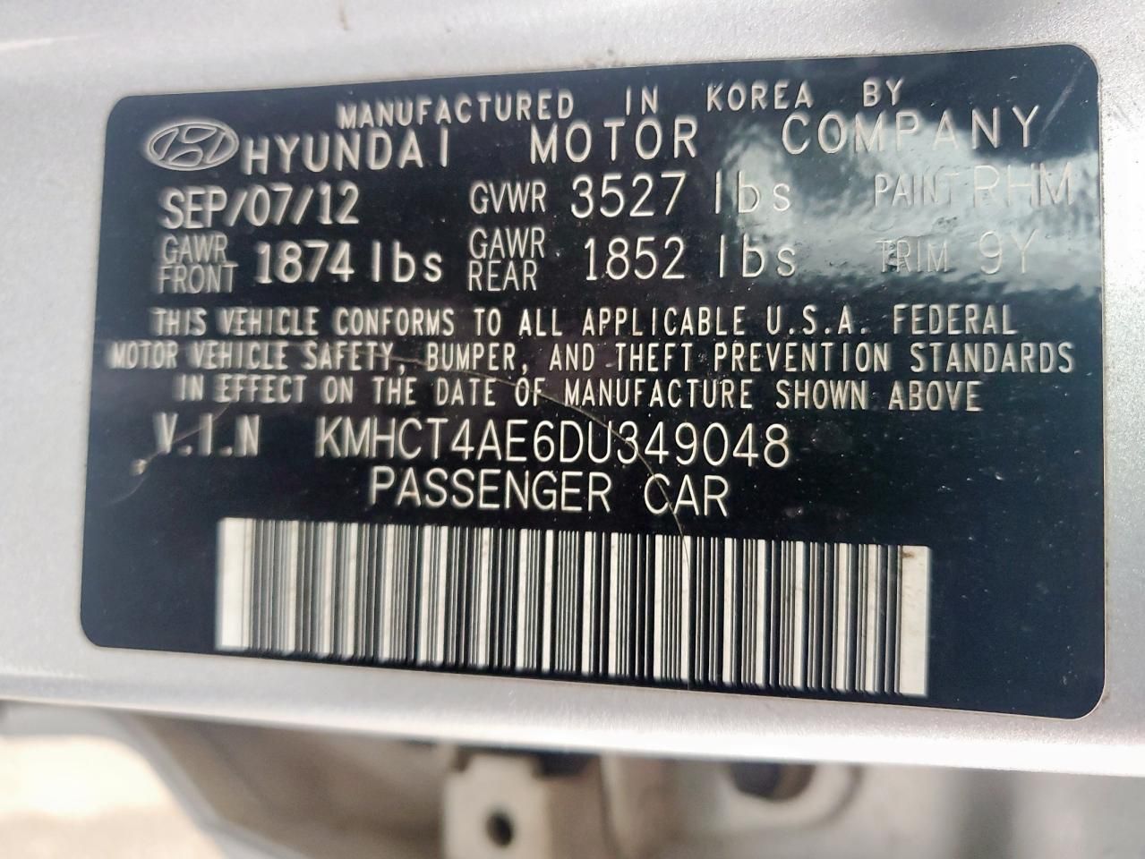 2013 Hyundai Accent gls