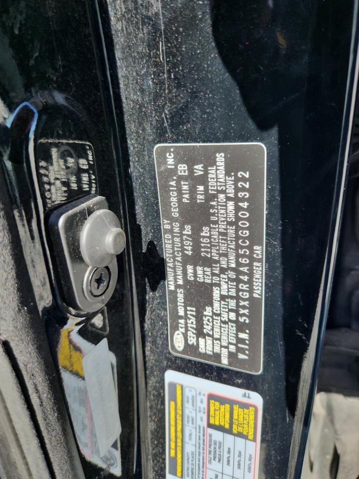 2012 KIA Optima sx