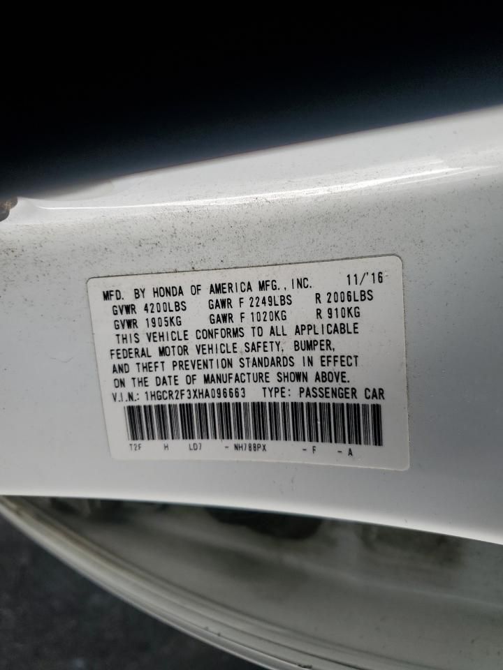 2017 Honda Accord lx