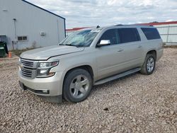 Chevrolet salvage cars for sale: 2015 Chevrolet Suburban K1500 LTZ