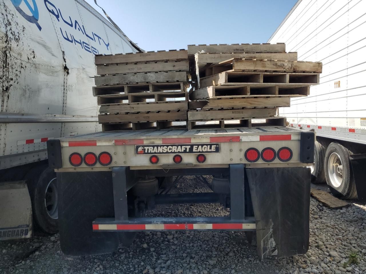 2007 Transcraft Flatbed Trailer