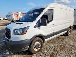 Salvage trucks for sale at Houston, TX auction: 2019 Ford Transit T-250