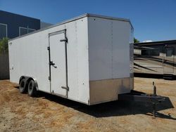 Salvage trucks for sale at Colton, CA auction: 2020 Look STVLA8.5X20TE2 Enclosed Cargo Trailer