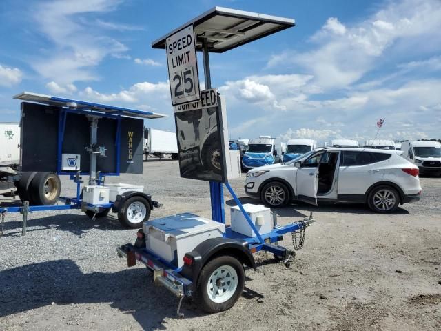 2020 Wanco WSDT3-S Speed Limit Sign Trailer