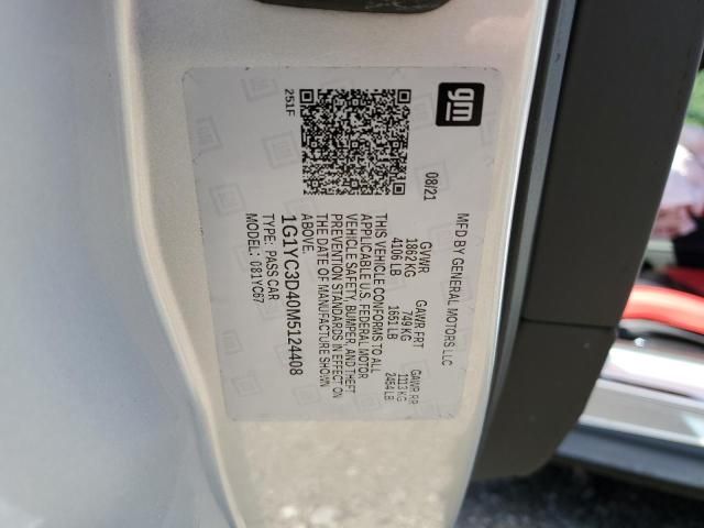 2021 Chevrolet Corvette Stingray 3LT