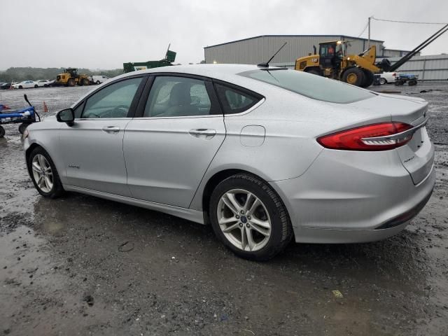 2018 Ford Fusion S Hybrid
