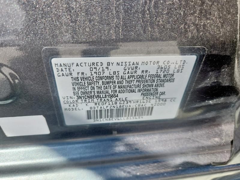 2020 Nissan Versa SV