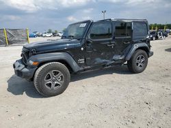 Jeep Wrangler salvage cars for sale: 2019 Jeep Wrangler Unlimited Sport