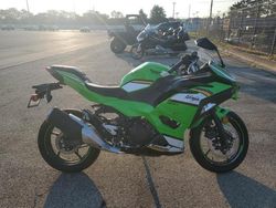 Salvage motorcycles for sale at Moraine, OH auction: 2025 Kawasaki EX500 H