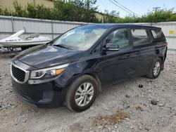 KIA Sedona Vehiculos salvage en venta: 2016 KIA Sedona l