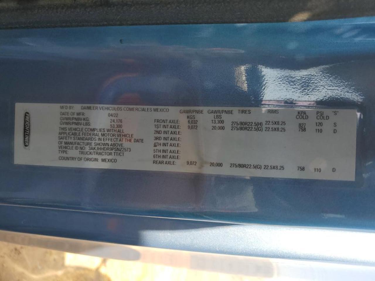 2023 Freigliner 2023 Freightliner Cascadia 126 Semi Truck