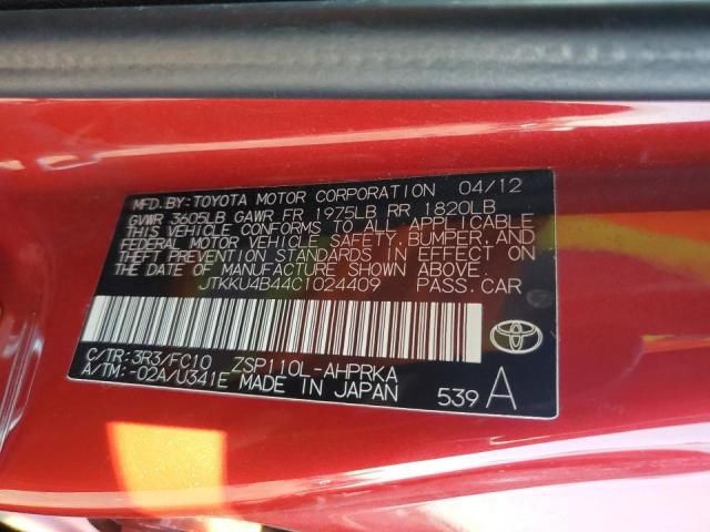 2012 Scion XD