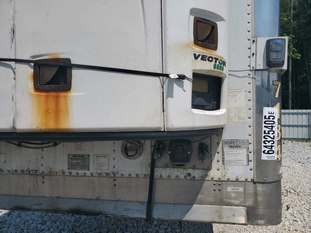 2007 Hyundai VR2530142-AS Refrigerated Van Trailer