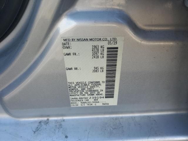 2019 Nissan Altima s