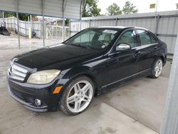 Mercedes-Benz C-Class salvage cars for sale: 2008 Mercedes-Benz C 350
