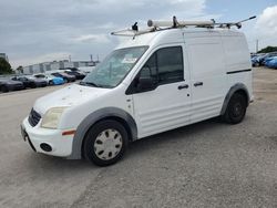 Salvage trucks for sale at Miami, FL auction: 2013 Ford Transit Connect XLT