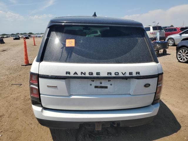 2018 Land Rover Range Rover Supercharged