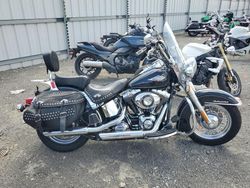 Salvage motorcycles for sale at Cahokia Heights, IL auction: 2012 Harley-Davidson Flstc Heritage Softail Classic
