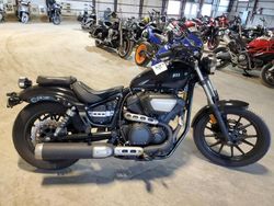 Salvage motorcycles for sale at Candia, NH auction: 2014 Yamaha XVS950 CU