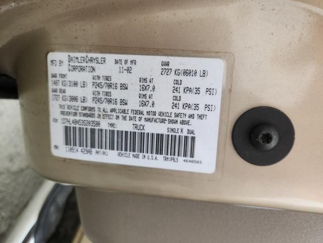 2003 Dodge Dakota Quad SLT