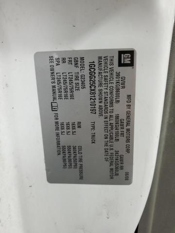 2008 Chev Express Cargo 2500 1