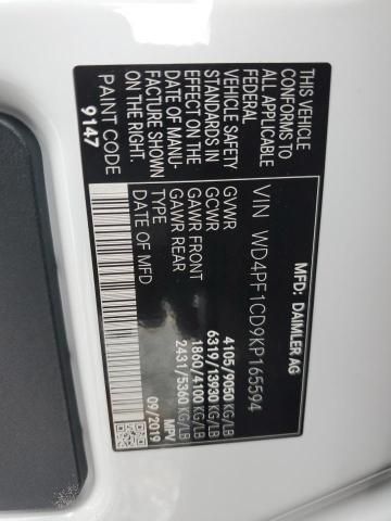 2019 Mercedes-Benz Sprinter 2500/3500