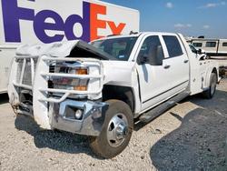 Salvage trucks for sale at Haslet, TX auction: 2015 Chevrolet Silverado K3500 LTZ