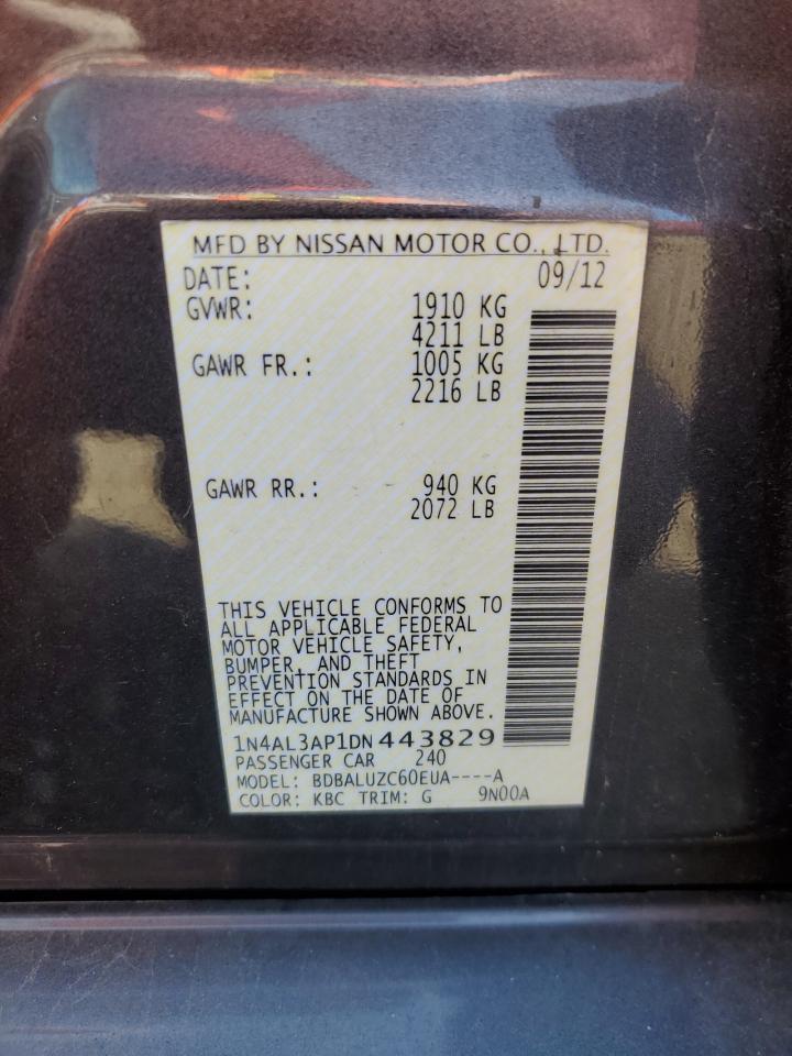 2013 Niss An Altima 2.5