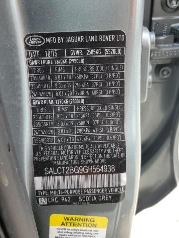 2016 Land Rover Discovery Sport HSE Luxury