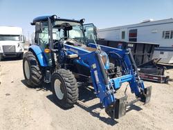 Salvage trucks for sale at Nampa, ID auction: 2020 Newholland 2020 New Holland Workmaster 75 Mfwd Tractor