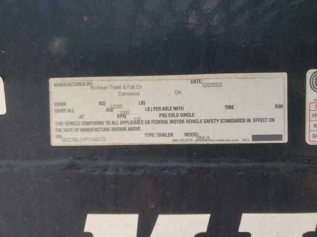 2023 Buck EYE 24 FT-Trailers Enclosed Car Carrier