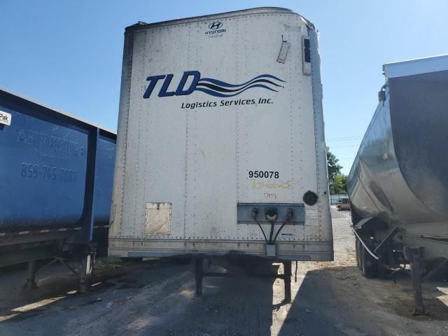 2019 Hyundai Translead VC2530152-AJS DRY Van Trailer