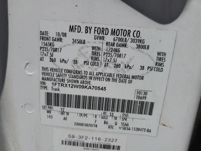 2009 Ford F150 Super Cab