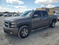 Salvage trucks for sale at Cahokia Heights, IL auction: 2007 Chevrolet Silverado K1500 Crew Cab